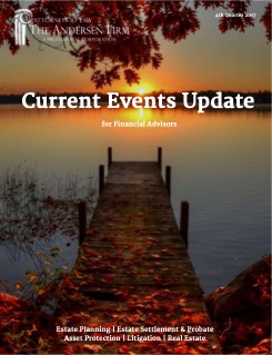 Financial Advisor Current Events Update 4th Quarter 2017